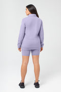 Organic Bamboo Women Cozy Half Zip Slim Fit Jumper