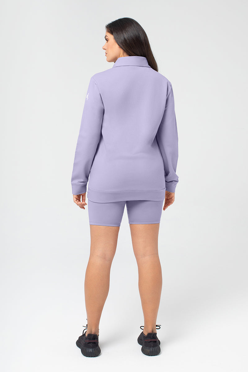 Organic Bamboo Women Cozy Half Zip Slim Fit Jumper