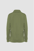 Organic Bamboo Women Cozy Half Zip Slim Fit Jumper