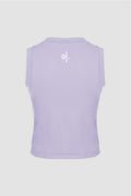 Women's Sustainable Sleeveless Crop High Neck Top