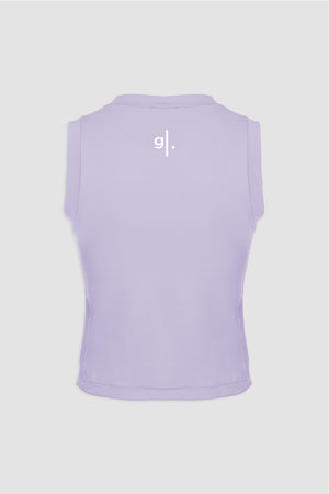 Women's Sustainable Sleeveless Crop High Neck Top