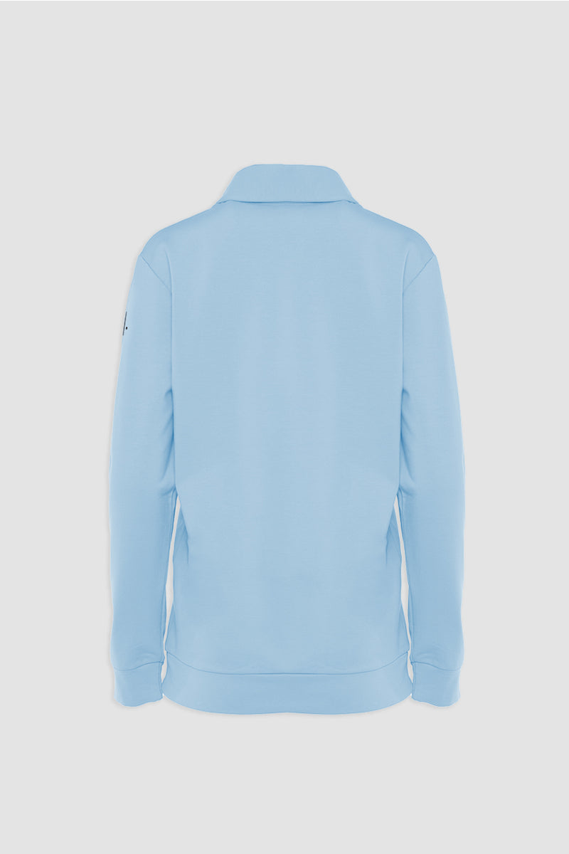 Organic Bamboo Women Cozy Half Zip Slim Fit Jumper