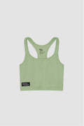 Women's Sustainable Sports Bra Racerback Long Line