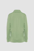 Organic Bamboo Women Cozy Half Zip Slim Fit Jumper