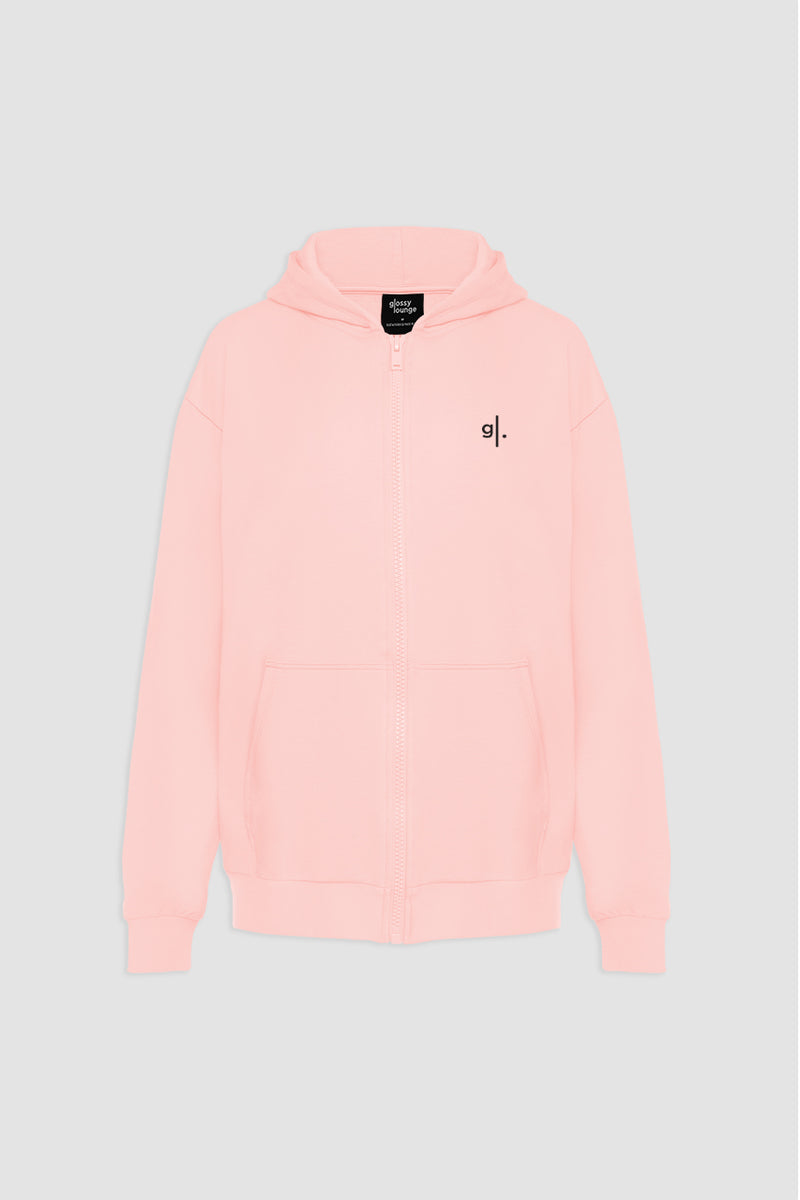 Organic Bamboo Women Oversized Zip Up Hoodie