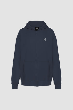 Organic Bamboo Women Oversized Zip Up Hoodie