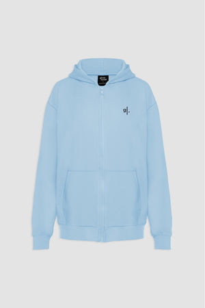 Organic Bamboo Women Oversized Zip Up Hoodie