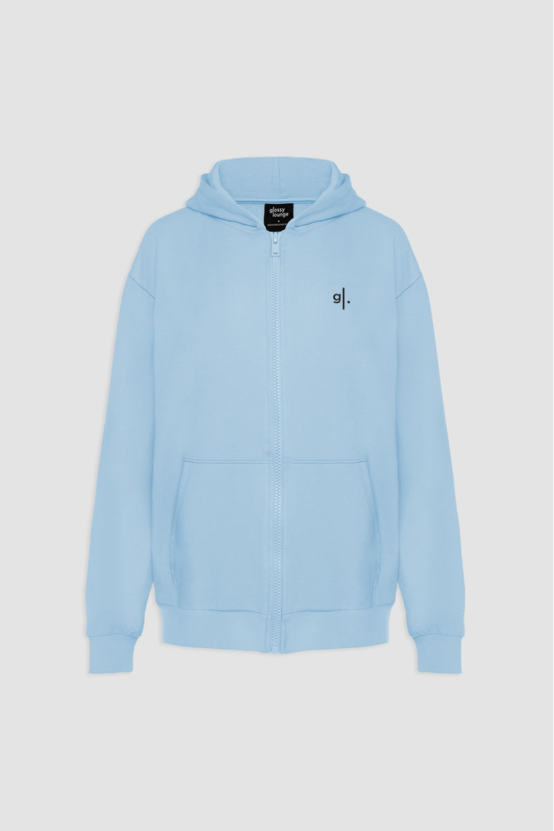 Organic Bamboo Women Oversized Zip Up Hoodie
