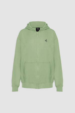 Organic Bamboo Women Oversized Zip Up Hoodie