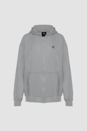Organic Bamboo Women Oversized Zip Up Hoodie
