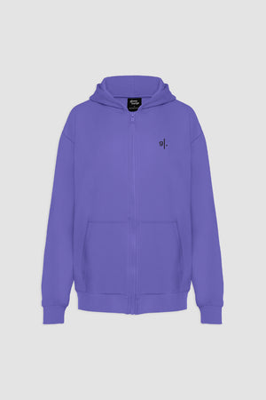 Organic Bamboo Women Oversized Zip Up Hoodie