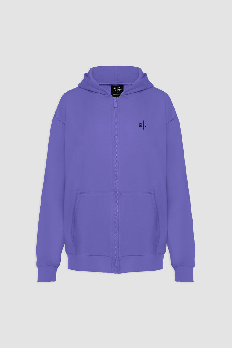 Organic Bamboo Women Oversized Zip Up Hoodie