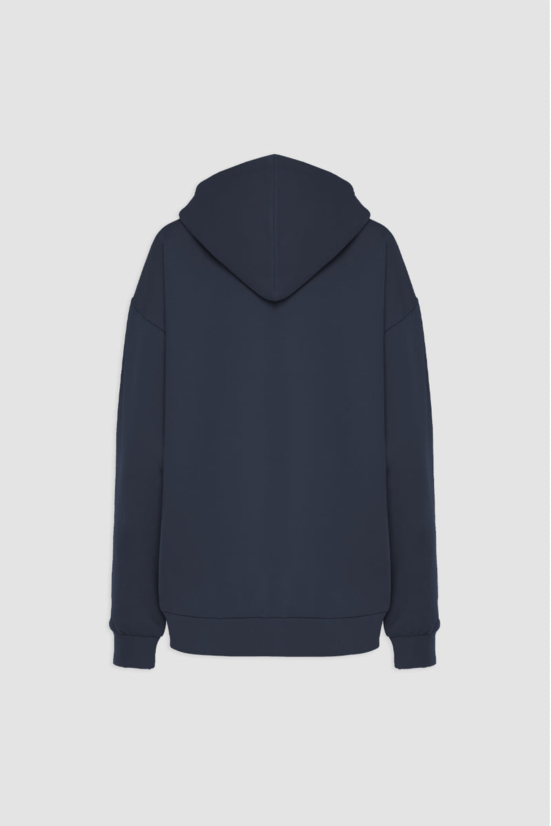 Organic Bamboo Women Oversized Zip Up Hoodie