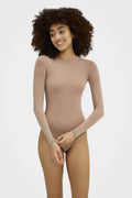 Organic Bamboo Women's Long Sleeve Crewneck Bodysuit