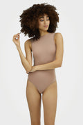 Organic Bamboo Women's Sleeveless Crewneck Bodysuit