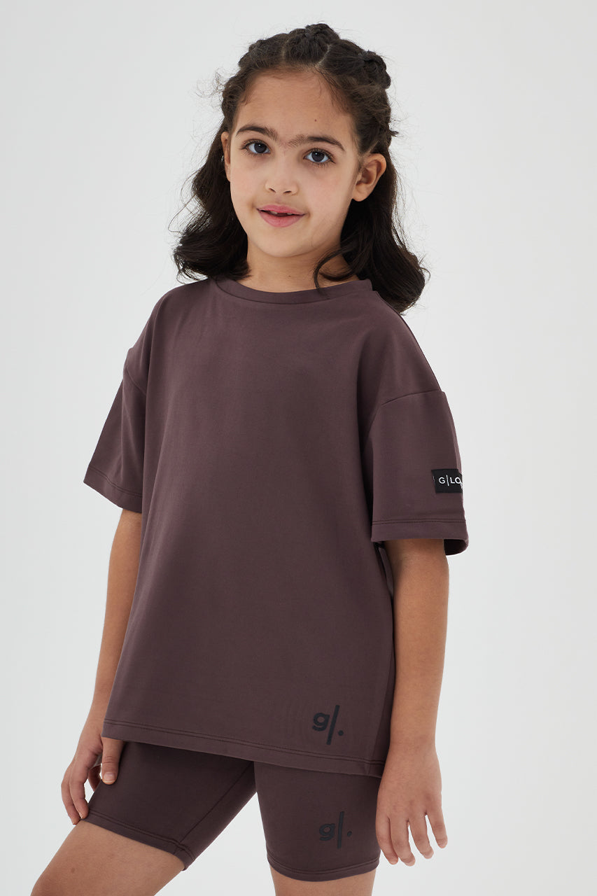 Girls Sustainable Oversized T-shirt