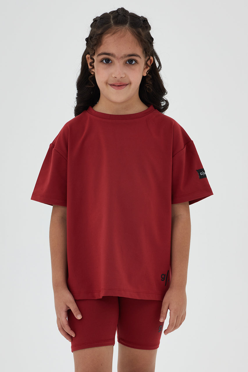 Girls Sustainable Oversized T-shirt