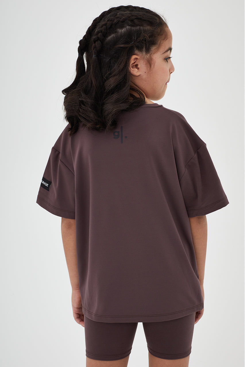 Girls Sustainable Oversized T-shirt