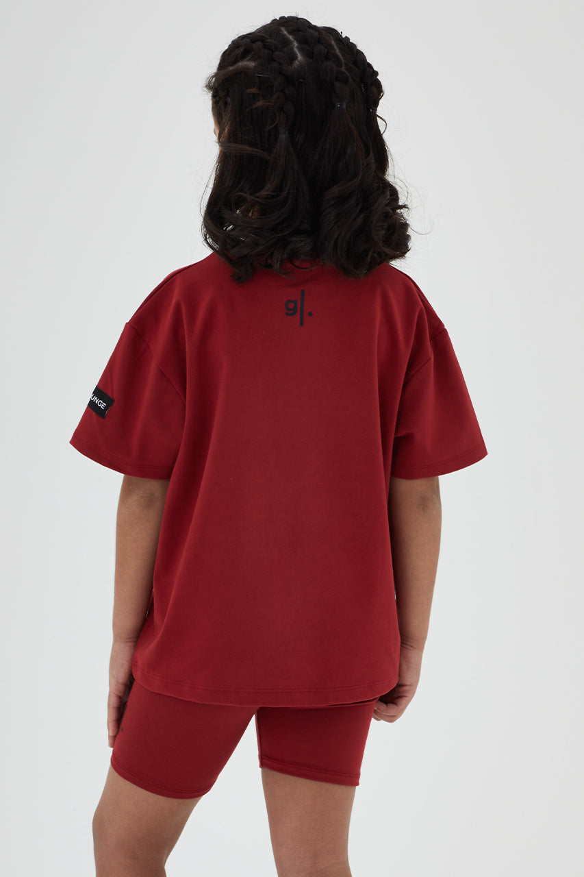 Girls Sustainable Oversized T-shirt