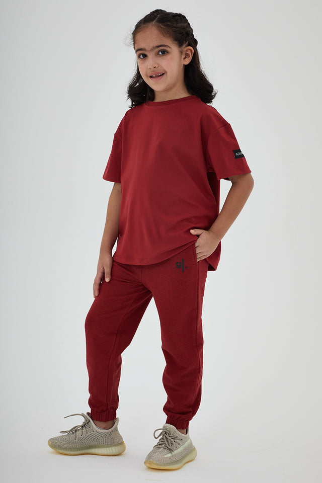 Organic Bamboo Girls Joggers