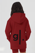 Organic Bamboo Cozy Zip Hoodie Girls