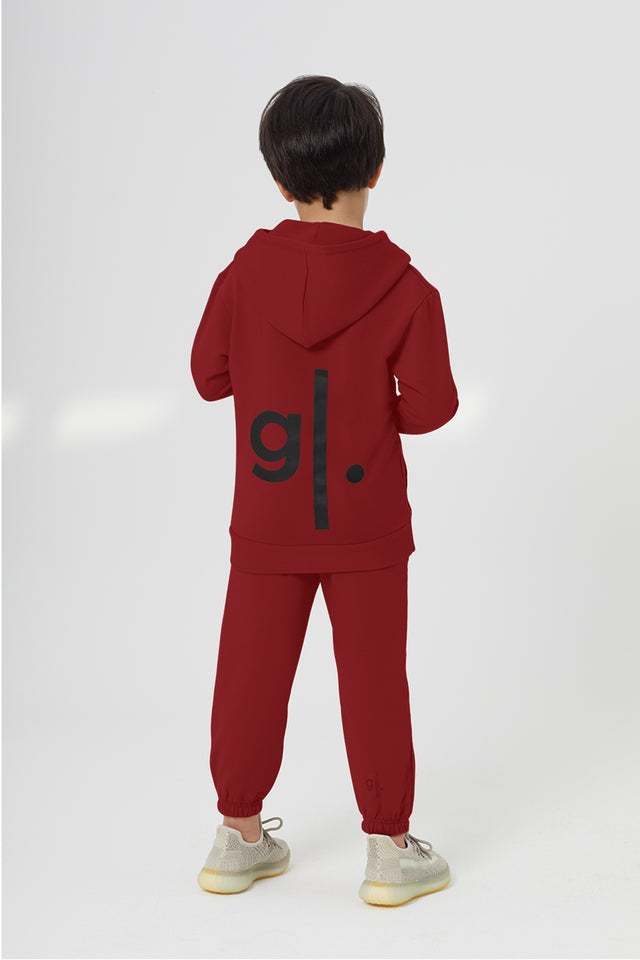 Organic Bamboo Cozy Zip Hoodie Boys