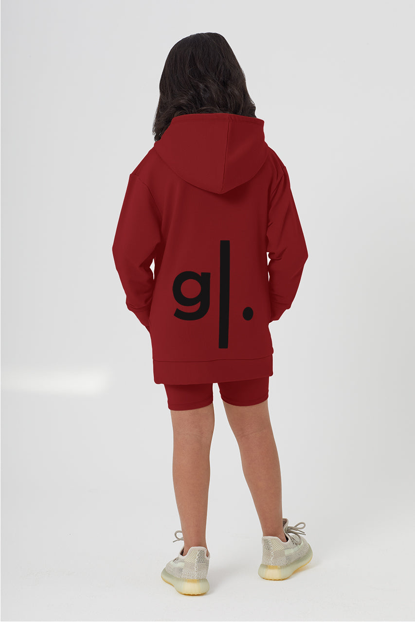 Organic Bamboo Cozy Zip Hoodie Girls