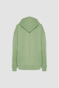 Organic Bamboo Women Oversized Zip Up Hoodie