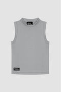 Women's Sustainable Sleeveless Crop High Neck Top