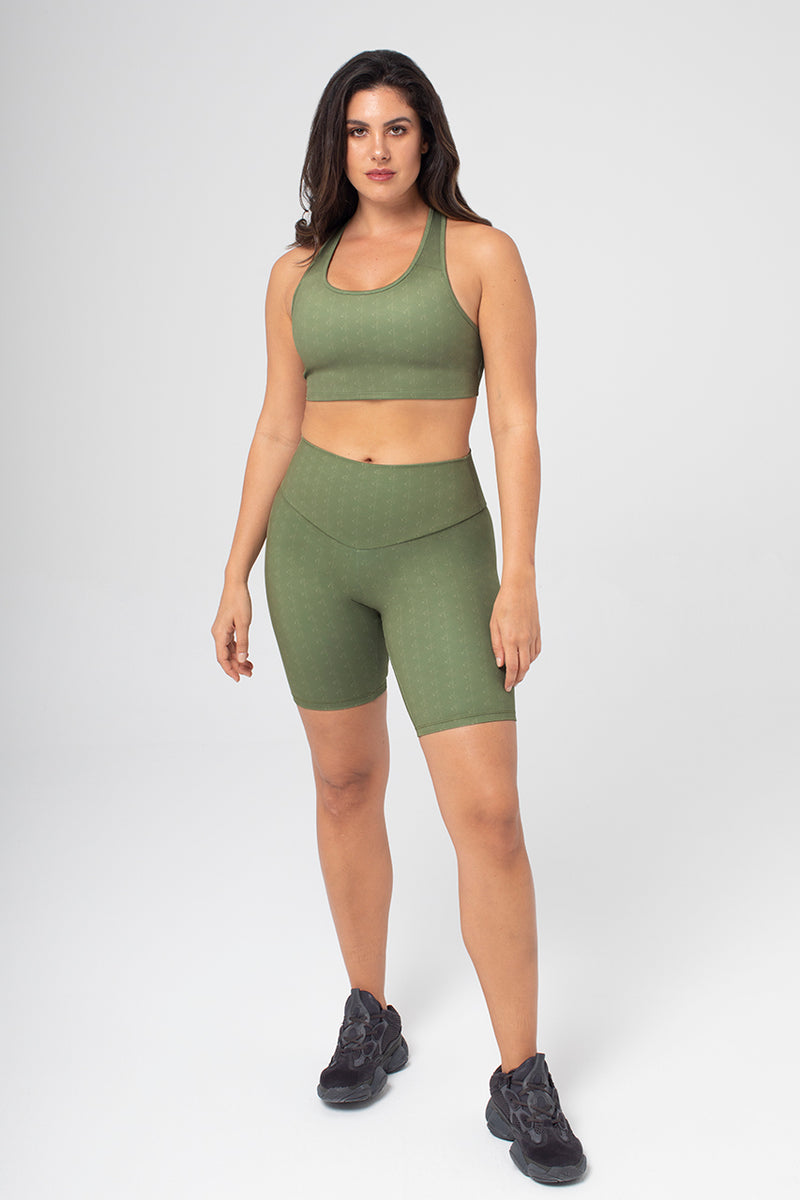 Women's Sustainable Print Sports Bra