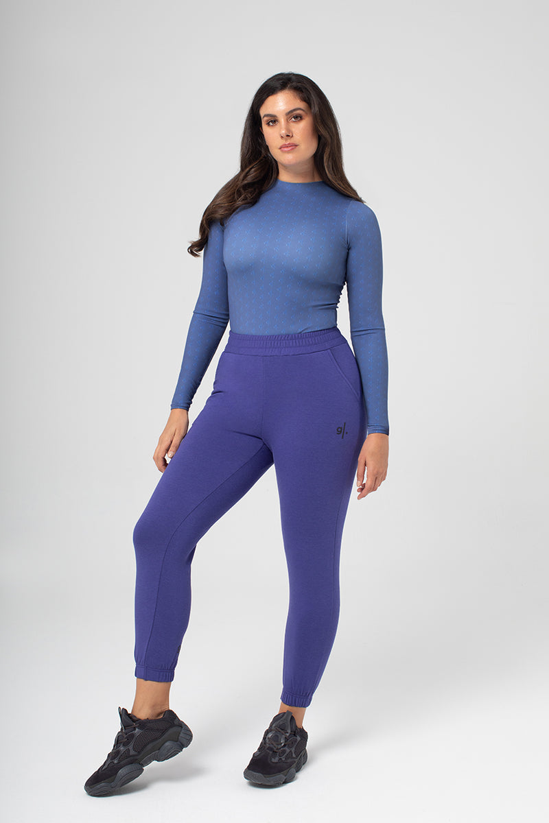 Women's Sustainable Long Sleeve Print Crewneck Bodysuit