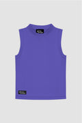 Women's Sustainable Sleeveless Crop High Neck Top