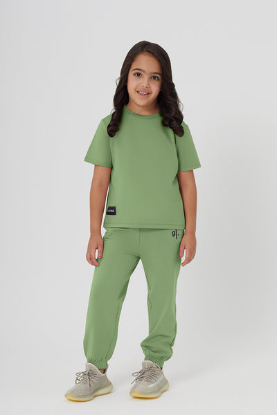 Organic Bamboo Girls Joggers