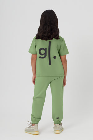 Organic Bamboo Girls Joggers