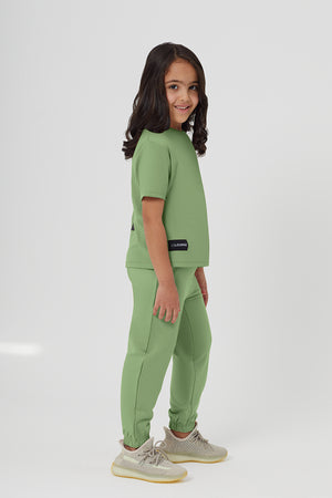 Organic Bamboo Girls Joggers