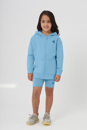 Organic Bamboo Cozy Zip Hoodie Girls