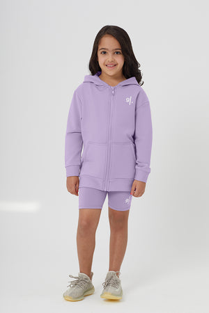 Organic Bamboo Cozy Zip Hoodie Girls