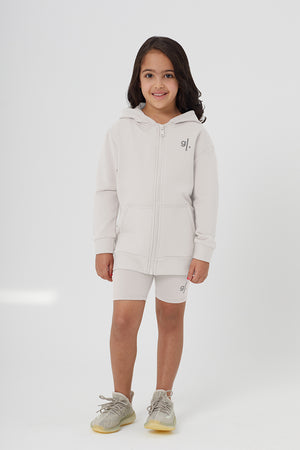 Organic Bamboo Cozy Zip Hoodie Girls