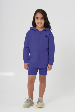 Organic Bamboo Cozy Zip Hoodie Girls