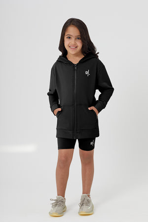 Organic Bamboo Cozy Zip Hoodie Girls