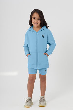Organic Bamboo Cozy Zip Hoodie Girls