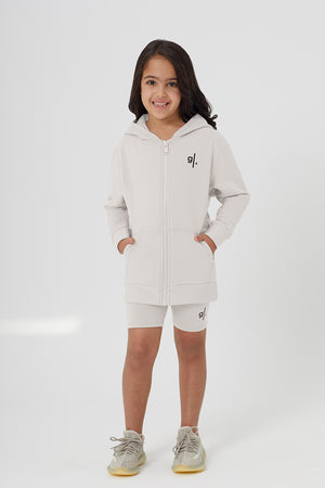 Organic Bamboo Cozy Zip Hoodie Girls