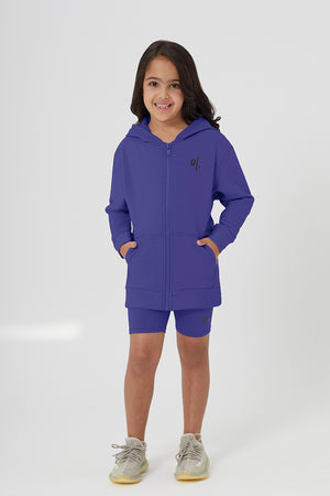 Organic Bamboo Cozy Zip Hoodie Girls