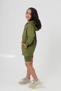 Organic Bamboo Cozy Zip Hoodie Girls