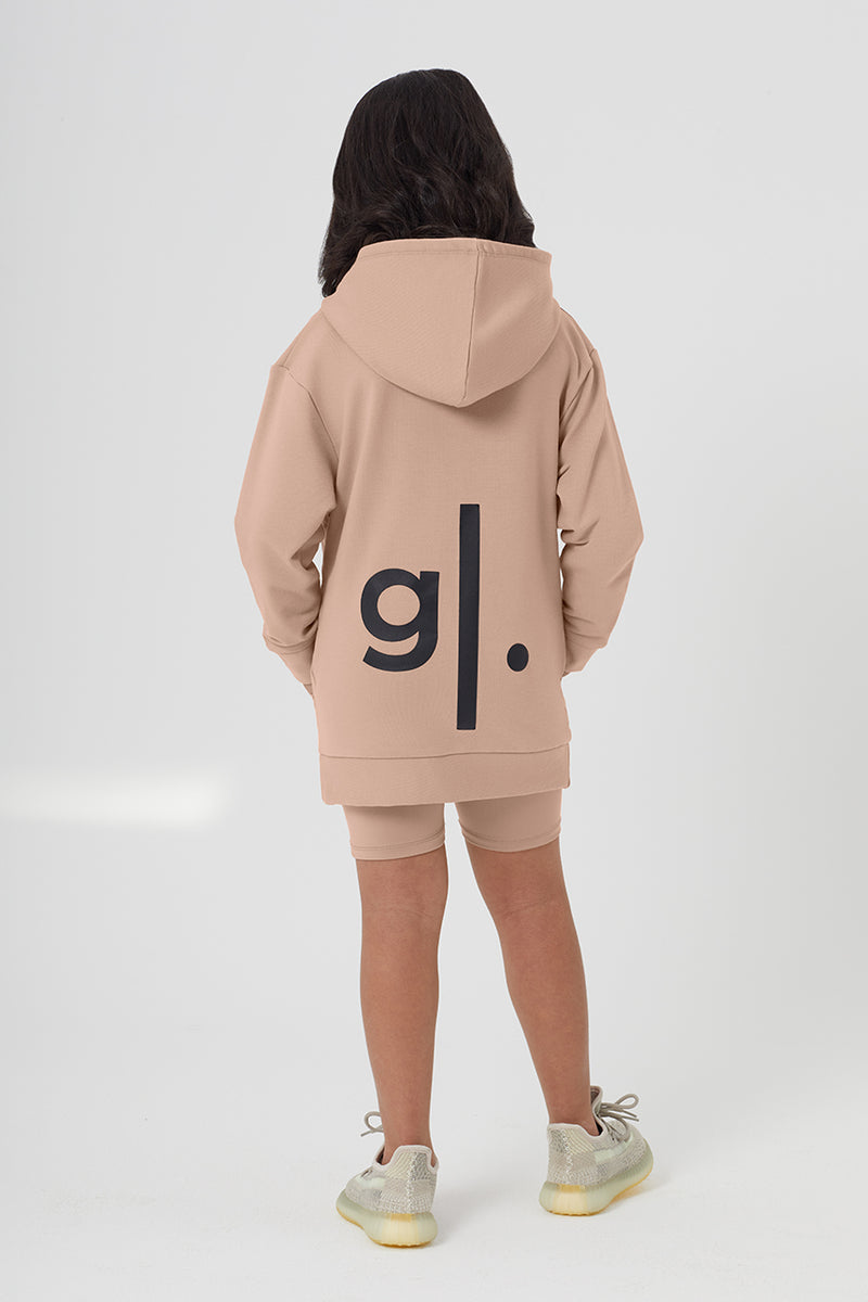 Organic Bamboo Cozy Zip Hoodie Girls