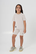Girls Sustainable High Waist Biker Shorts