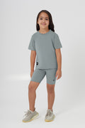 Girls Sustainable High Waist Biker Shorts