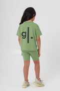Girls Sustainable High Waist Biker Shorts