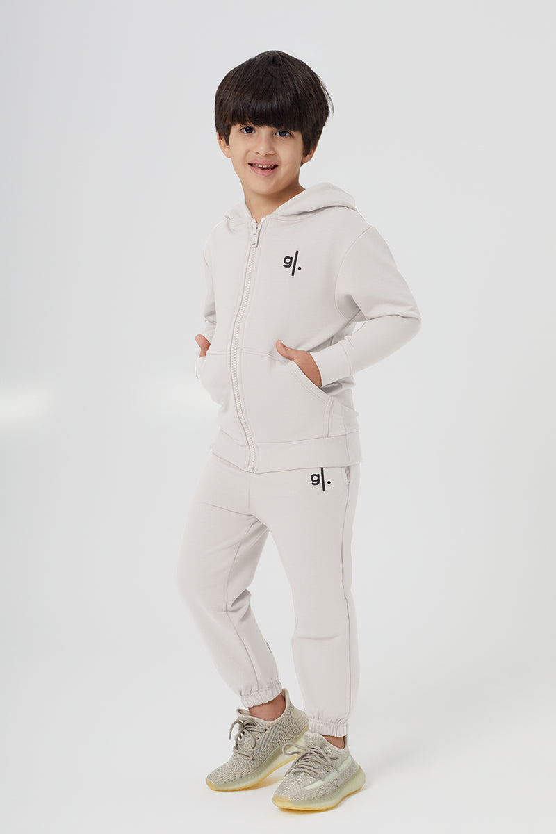 Organic Bamboo Cozy Zip Hoodie Boys