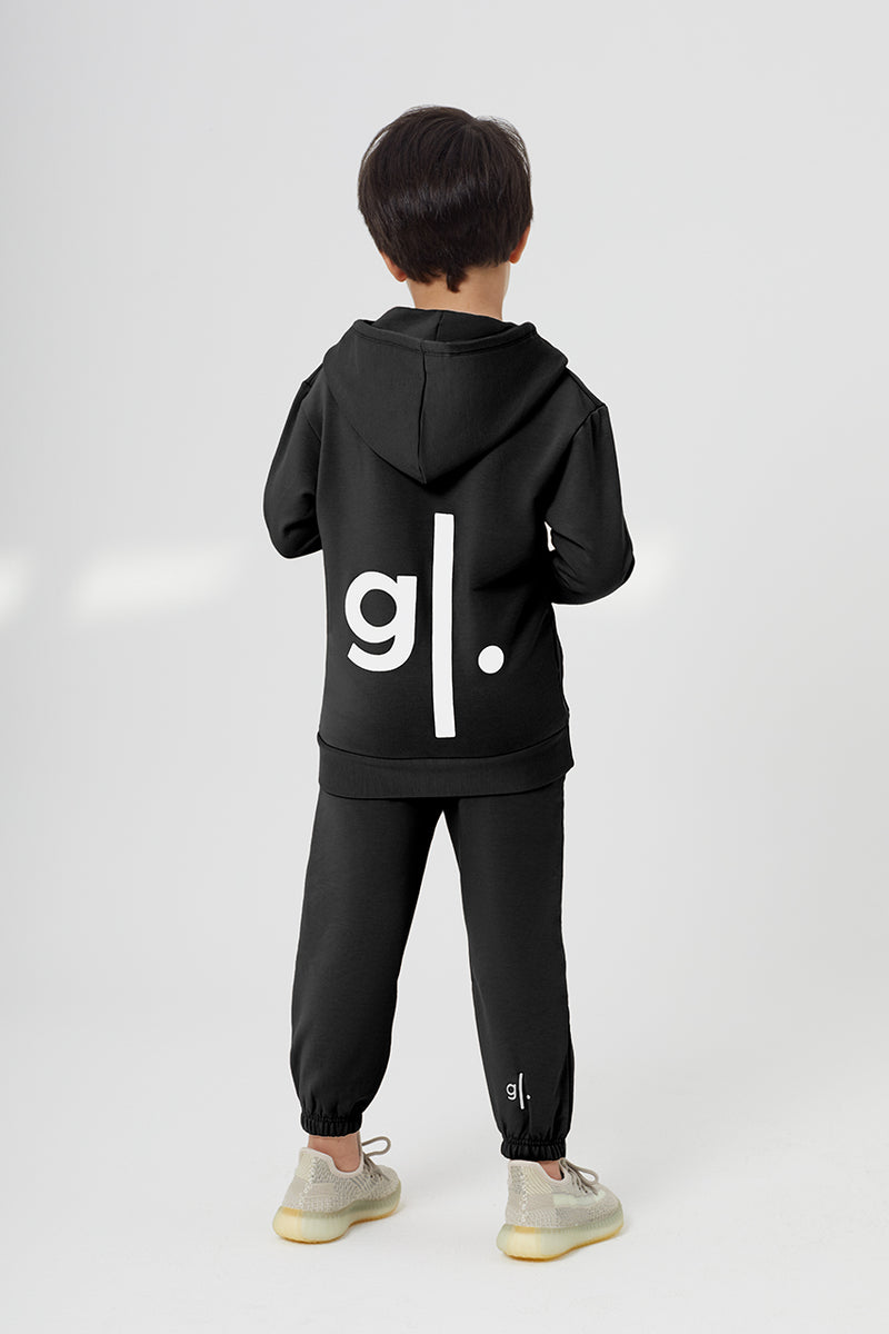 Organic Bamboo Cozy Zip Hoodie Boys